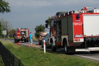 służby ratunkowe na miejscu zdarzenia