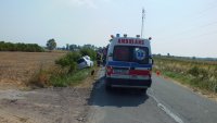 zespół pogotowia ratunkowego na miejsc u zdarzenia