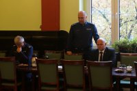 Wystąpienie komendanta