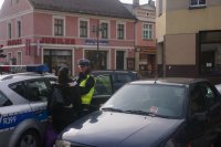 Policjanci rozmawiali z piszym
