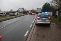 Kolizja w Woźnikach