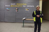 Policjantka z drogówki na pogadance