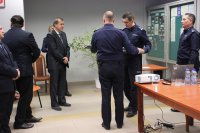 Uroczyste pożegnanie naczelnika Gawrońskiego