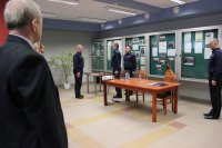 Naczelnik Prewencji składa meldunek