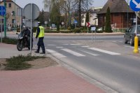 Policjanci w trakcie działań