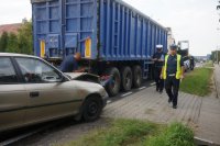 Kolizja w Sierakowie Śląskim