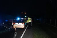 Policjanci na miejscu zdarzenia