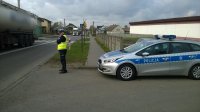 Policjantów wspomagają funkcjonariusze z komendy wojewódzkiej