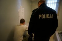 Włamywacz w policyjnym areszcie