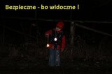 Dziecko z odblaskiem
