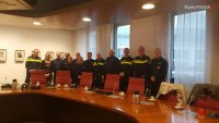 Policjanci w Holandii