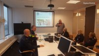 Prezentacja holenderskich policjantów