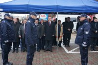 Meldunek składany Pierwszemu Zastępcy Komendanta Głównego Policji
