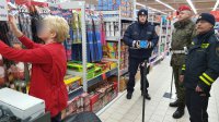 Kontrola stosika z fajerwerkami
