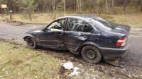 BMW po pościgu