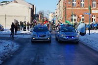 Przemarsz ulicami miasta