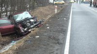 Uszkodzony mercedes