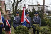 Poczet sztandarowy KPP w Lublińcu