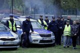 Uczestnicy i organizatorzy  rajdu