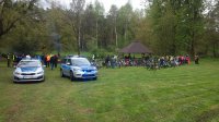 Miłośnicy jednośladów na rajdzie w Koszęcinie