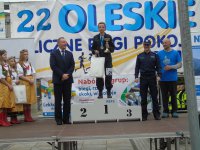 Zwyciężczyni na podium