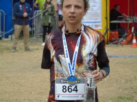 Agnieszka z medalem