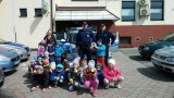 Przedszkolaki z Koszęcina z policjantami