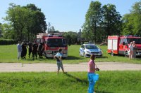 Strażacy i policjanci
