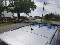 Policjanci zabezpieczali rajd
