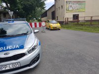 Samochód biorący udział w wyścigu