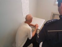 Zatrzymany w policyjnym areszcie