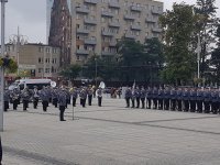 Pododdziały na Pl. Biegańskiego