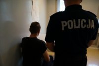 Zatrzymany do wytrzeźwienia na policyjnym dołku