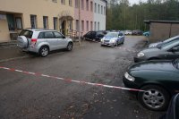 Zabezpieczone miejsce zdarzenia