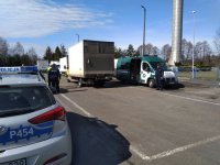 Wspólne działania Policji i ITD w Woźnikach