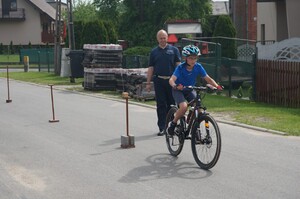 Uczestnik egzaminu na kartę rowerową