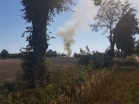 Widoczny dym