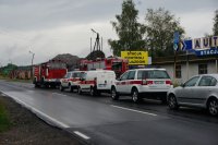 Służby na miejscu zdarzenia