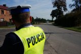 Policjant podczas działań