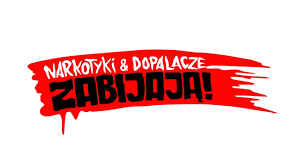 Na zdjęciu logo akcji &quot;Dopalacze zabijają&quot;