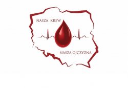 Na zdjęciu logo akcji Nasza Krew Nasza Ojczyzna.