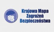 Na zdjęciu napis Krajowa Mapa Zagrożeń Bezpieczeństwa