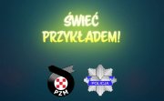 Na zdjęciu logo akcji Świeć przykładem.