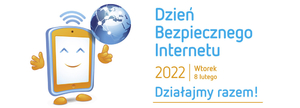 Na zdjęciu logo Bezpiecznego Dnia Internetu.