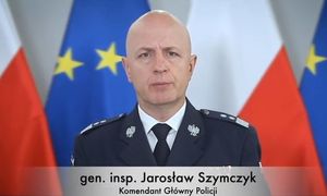 Na zdjęciu Komendant Główny Policji gen. insp. Jarosław Szymczyk.