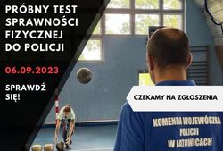 próbny test sprawności fizycznej do policji